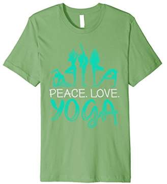 Peace Love Yoga Shirt I love Yoga T-Shirt