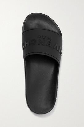 Givenchy Logo-embossed Rubber Slides - Black - ShopStyle