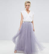 Thumbnail for your product : Little Mistress Petite Maxi Tulle Prom Skirt