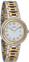 Thumbnail for your product : Hermes Two-Tone Clipper Watch