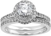 Thumbnail for your product : Round-cut igl certified diamond halo engagement ring set in 14k gold (1 1/5 ct. t.w.)