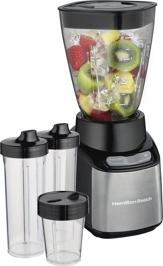Hamilton Beach Stay Or Go Blender with Travel Cups