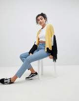 Thumbnail for your product : ASOS Design DESIGN premium cardigan with fringing