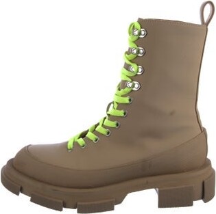 both Leather Combat Boots