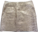 Thumbnail for your product : 3.1 Phillip Lim Gold Leather Skirt