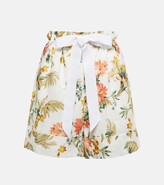 Howard floral linen shorts 