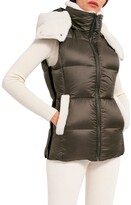 Thumbnail for your product : Dawn Levy Evelynn Hooded Vest with Shearling Accents