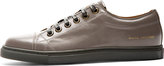 Thumbnail for your product : Marc Jacobs Grey Leather Sneakers