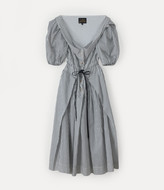 Thumbnail for your product : Vivienne Westwood New Short Sleeve Saturday Dress White/Navy