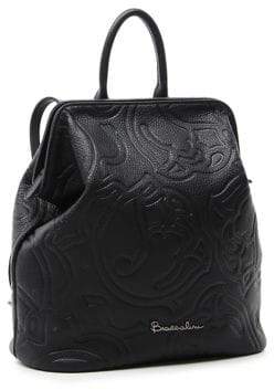 Braccialini Lola Leather Backpack