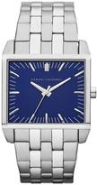Thumbnail for your product : Armani Exchange Blue Dial and Stainless Steel Bracelet Mens Watch