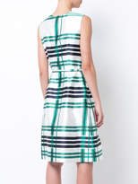 Thumbnail for your product : Oscar de la Renta sleeveless plaid dress