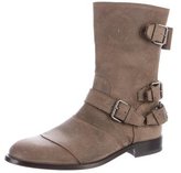 Thumbnail for your product : Belstaff Suede Mid-Calf Boots w/ Tags