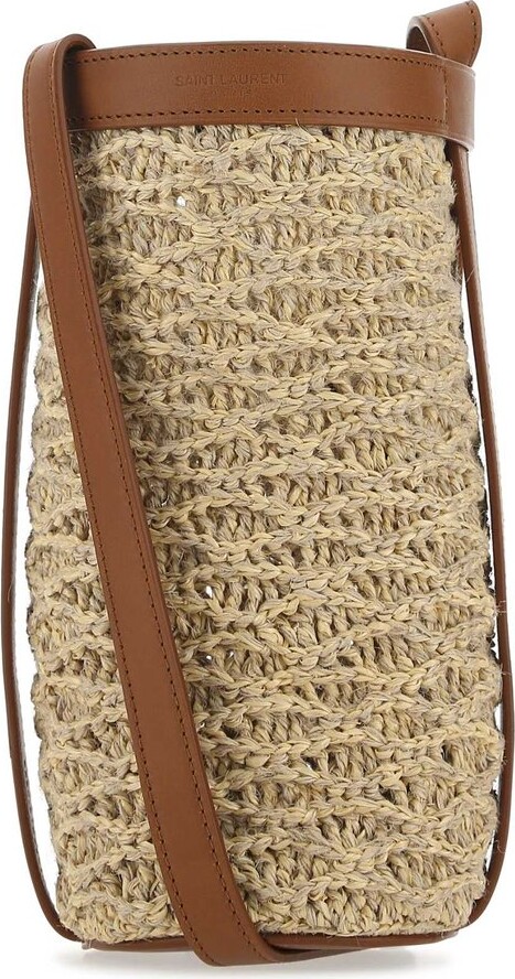 Saint Laurent Logo Detailed Bottle Holder