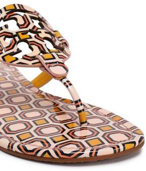 Tory Burch Printed Patent-leather Sandals