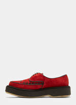 Thumbnail for your product : Adieu Type 101 Suede Platform Brogue Shoes in Red