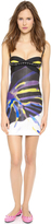Thumbnail for your product : Versace Printed Short Sexy Dress