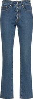 Thumbnail for your product : MM6 MAISON MARGIELA High rise straight cotton denim jeans