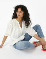 Thumbnail for your product : Monsoon Lola Pure Linen Top
