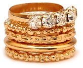 Thumbnail for your product : Forever 21 Rhinestone Stackable Ring Set