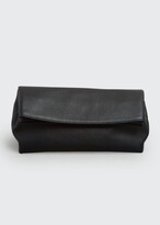 Thumbnail for your product : Gabriela Hearst Phoebe Fold-Over Leather Clutch Bag