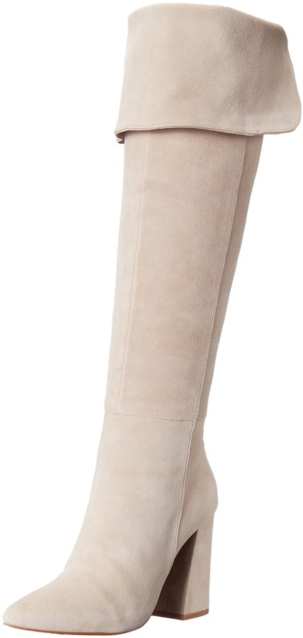saffron over the knee boot