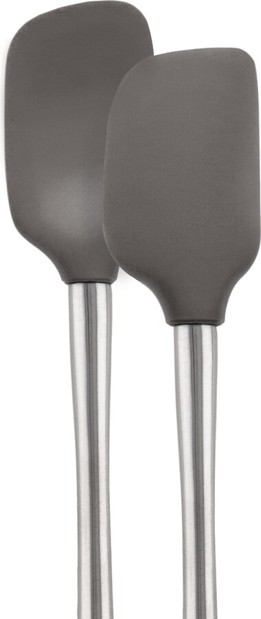 10pc Stainless Steel/Nylon Kitchen Utensil Set Black - Figmint