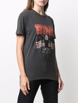 Thumbnail for your product : Anine Bing logo-print cotton T-shirt