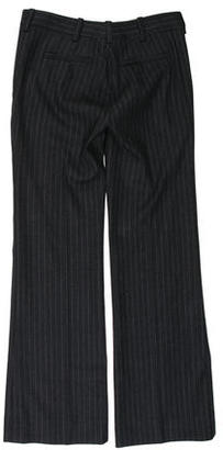 Balmain Wool Pinstripe Pants