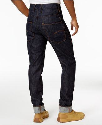 G Star Men's Straight-Fit Raw Denim Jeans