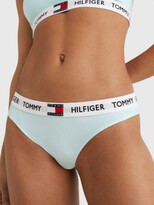 Thumbnail for your product : Tommy Hilfiger Tommy 85 Stretch Cotton Logo Thong