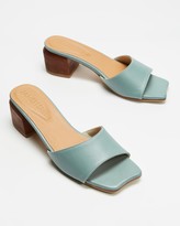 Thumbnail for your product : James Smith JAMES | SMITH - Women's Blue Mid-low heels - Cremona Midi - Size 38 at The Iconic
