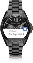 Thumbnail for your product : Michael Kors Black Stainless Steel Bradshaw Women's Smartwatch