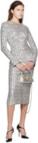 Thumbnail for your product : Dolce & Gabbana Silver Sequin Midi Dress
