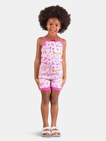 Thumbnail for your product : Deux Par Deux Pink Puppy Print Pajama Sets - Pink