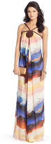 Thumbnail for your product : Diane von Furstenberg Teddy Tassle Silk Chiffon Gown