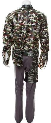 Helmut Lang Men's Camouflage Army Jacket