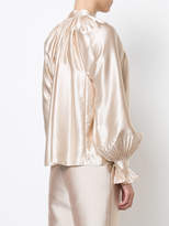 Thumbnail for your product : Co metallic button-down blouse