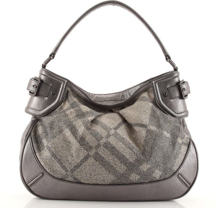 Burberry Check Hobo | Shop The Largest Collection | ShopStyle