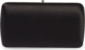 prada satin clutch