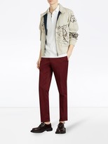 Thumbnail for your product : Burberry Check Trim Polo Shirt