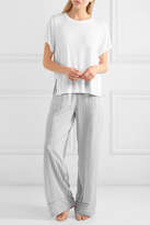 Thumbnail for your product : DKNY Stretch-micro Modal T-shirt - White