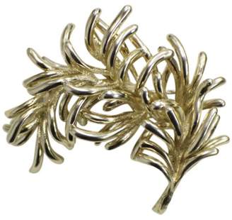 Tiffany & Co. 18K Yellow Gold Leaf Branch Brooch Pin