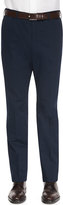 Thumbnail for your product : Incotex Brando Dressy Cotton Trousers, Navy