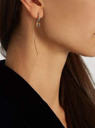 Charlotte Chesnais Fine Jewellery - Hook Sapphire, Topaz & Yellow-gold Single Earring - Womens - Yellow Gold