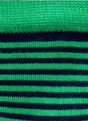 Happy Socks Half stripe and polka dot kids socks 2-pair pack