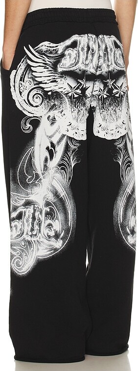 Jaded London Gothic Printed Joggers