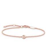 Thumbnail for your product : Thomas Sabo Glam & soul rose gold diamond bracelet