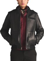 Members Only Macy's Men's Leather & Faux Leather Jackets on Sale