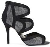 Thumbnail for your product : Caparros Sparkle Peep Toe Platform Booties